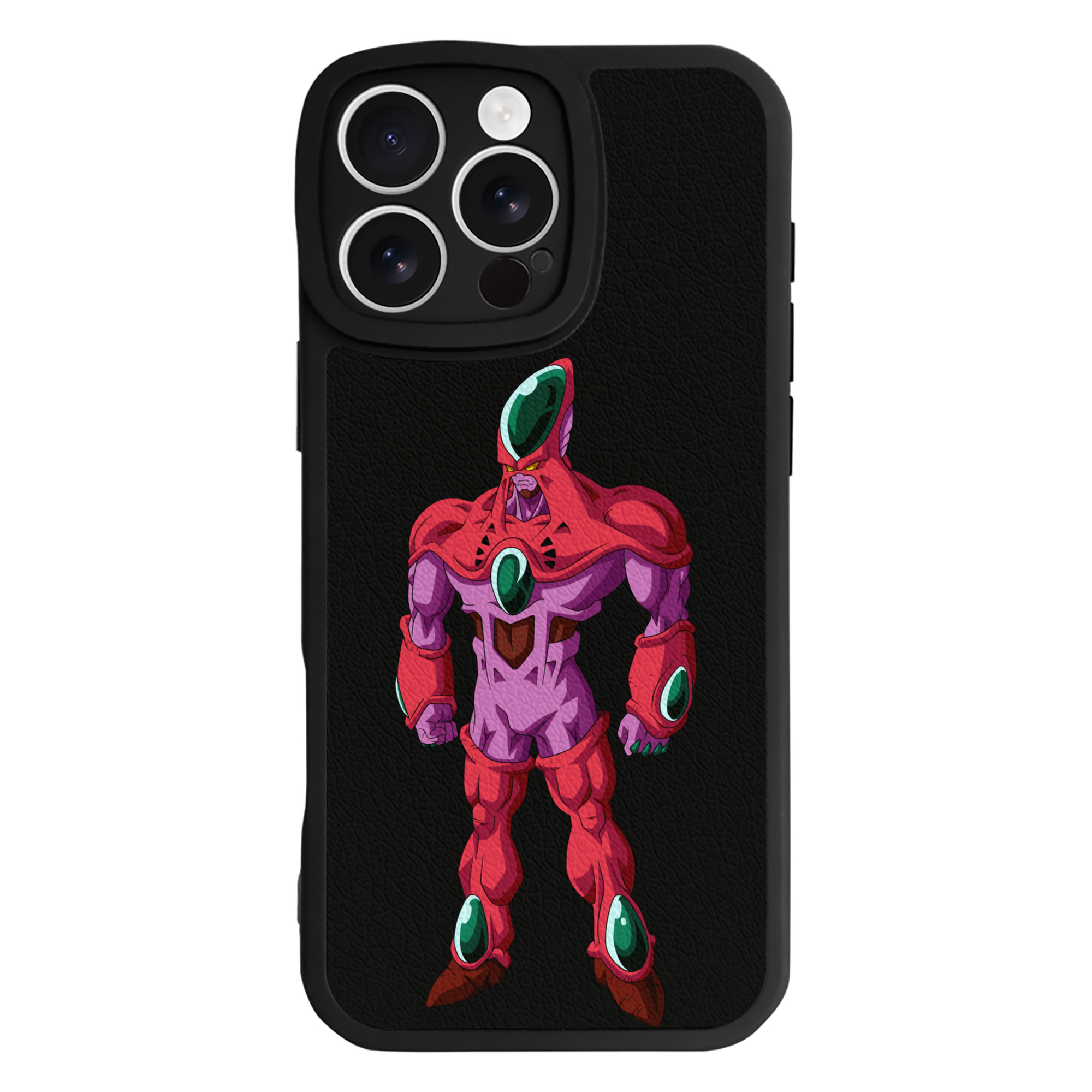 （画像用） ドラゴンボール DRAGON BALL 【iPhone 16シリーズ対応】シリコンスマホケース（レザー調） 材質：シリコン